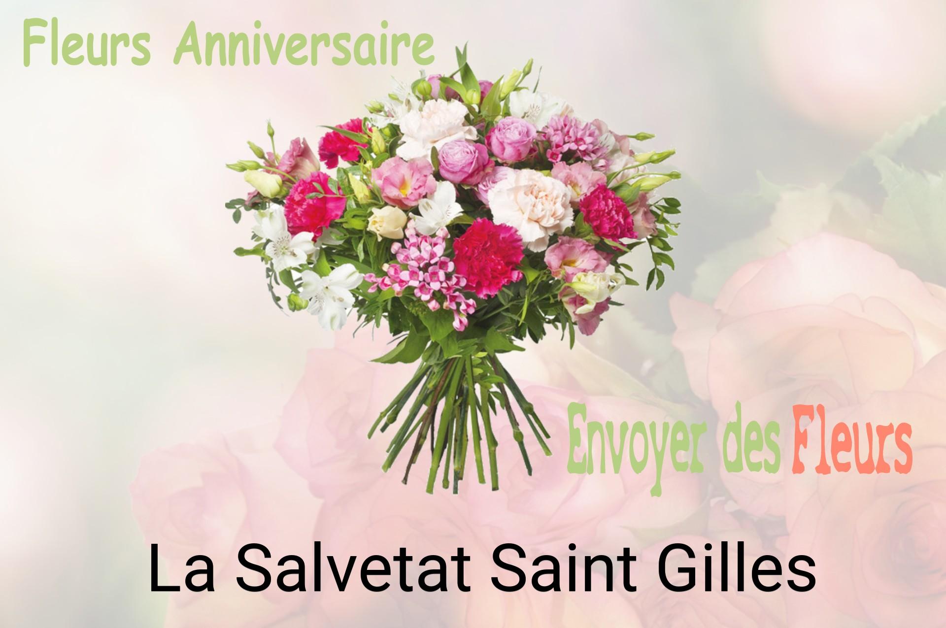Bouquet de fleurs d’anniversaire livré à La Salvetat-Saint-Gilles